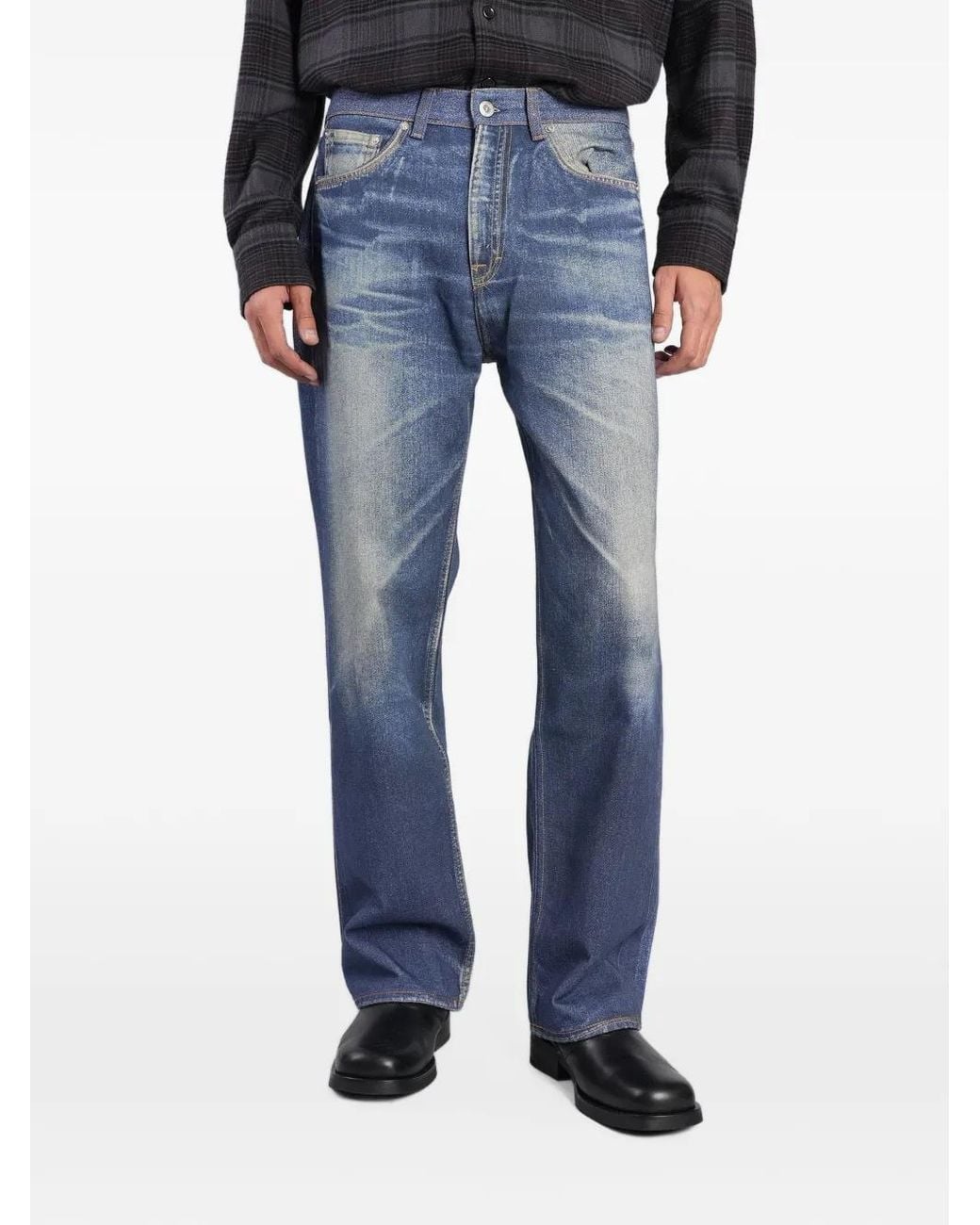 Our Legacy Blue Third Cut Jeans for men