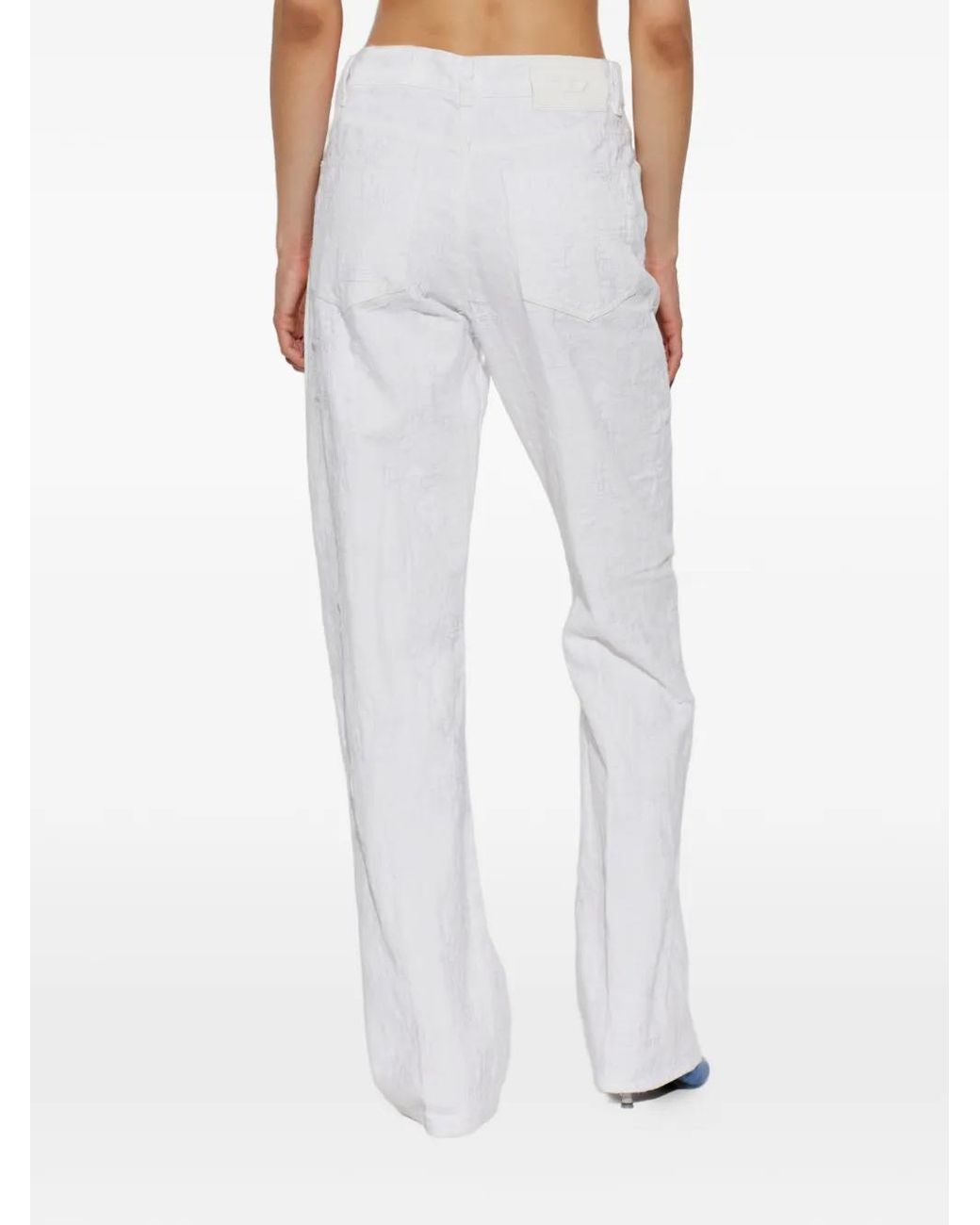 DIESEL White 1971 D-Sent Jeans