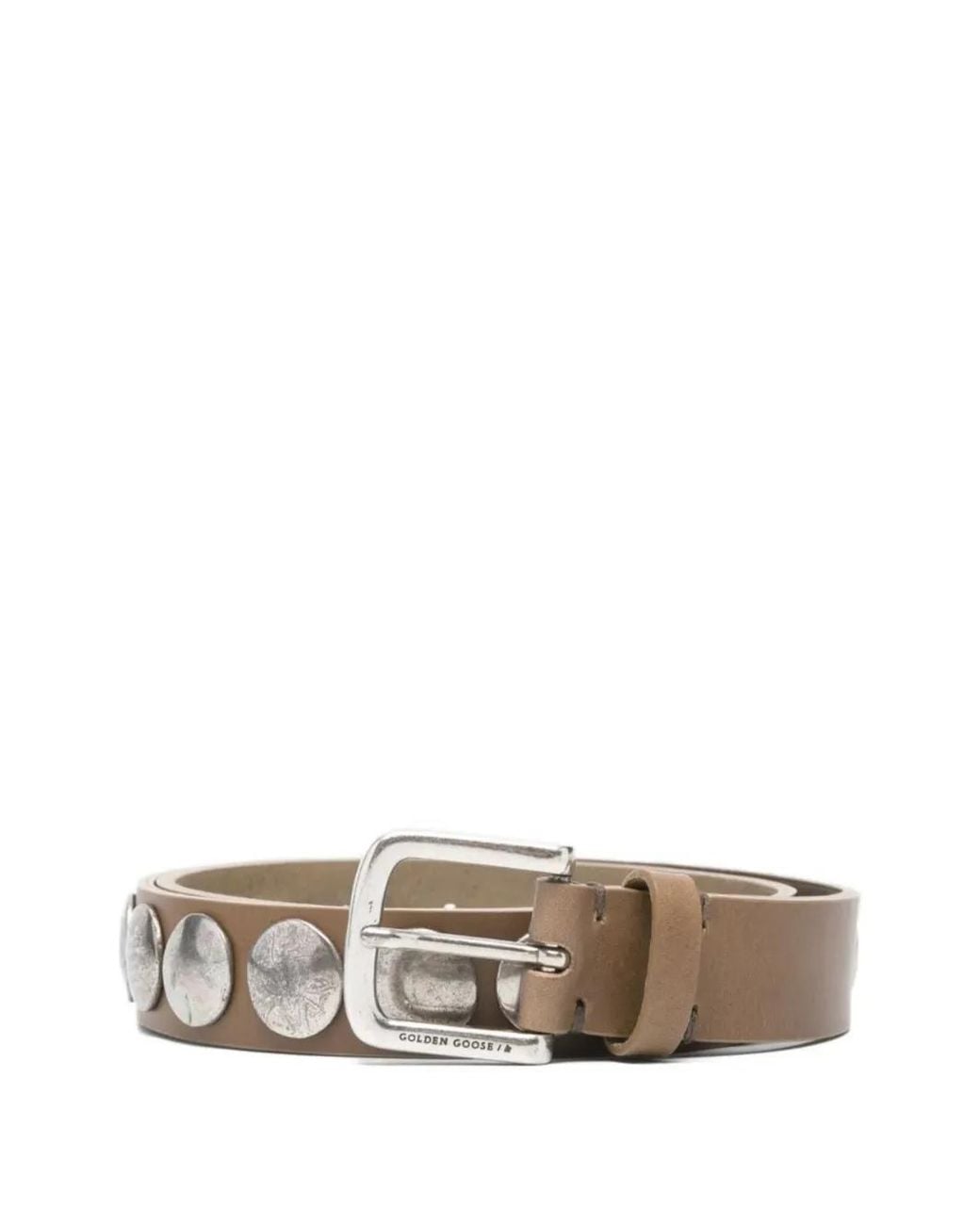 Golden Goose Deluxe Brand White Trinidad Belt