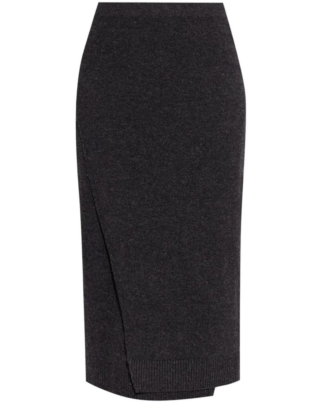 Balenciaga Black Midi Skirts
