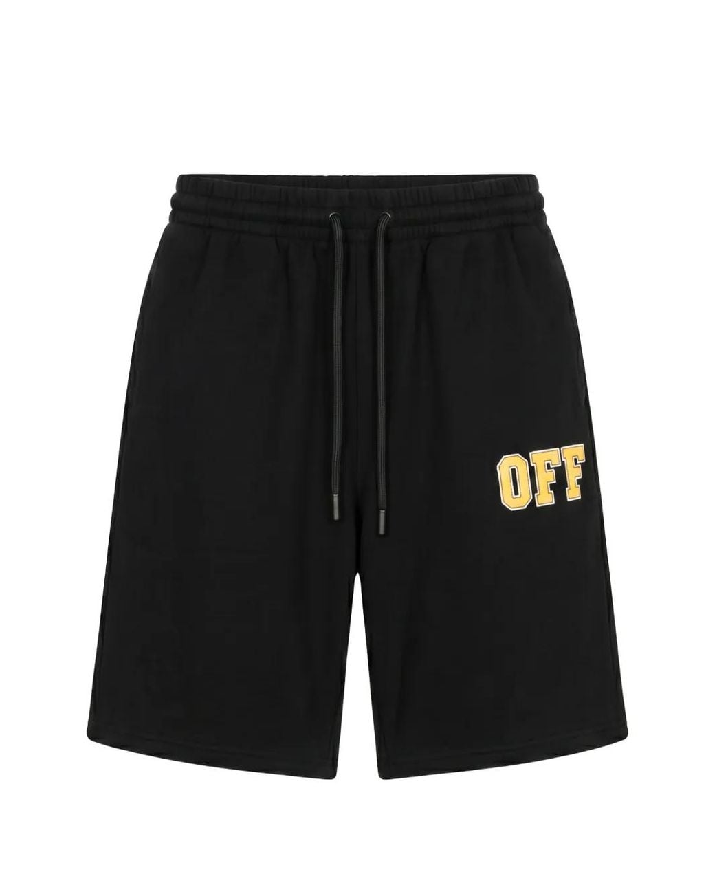 Off-White c/o Virgil Abloh Black Short À Logo Imprimé for men