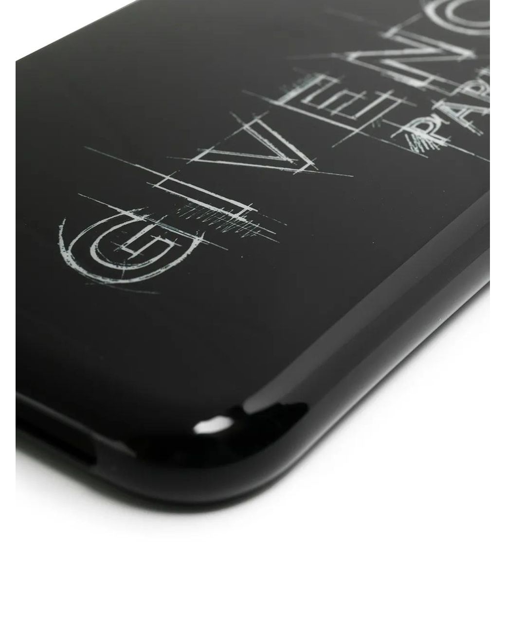 Givenchy Black Sketch-Logo Iphone Xl Case for men