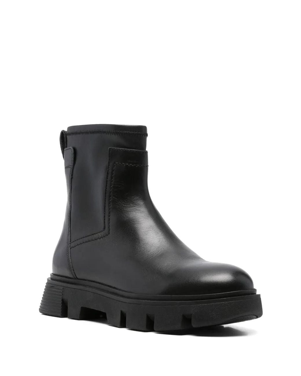 Geox Black Vilde Ankle Boots