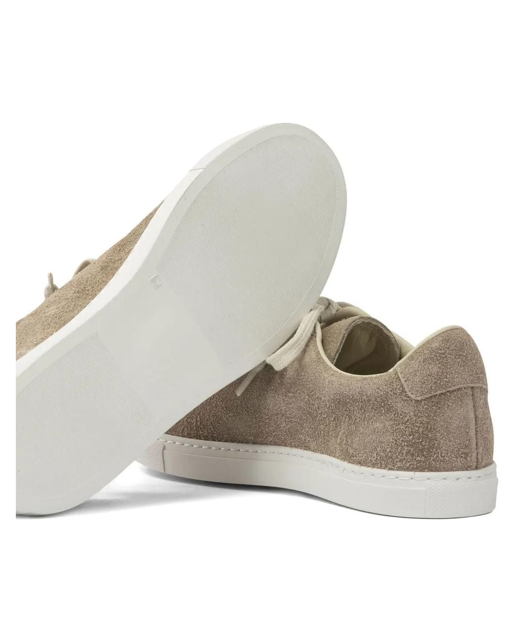 Common Projects White Achilles Suede Sneakers