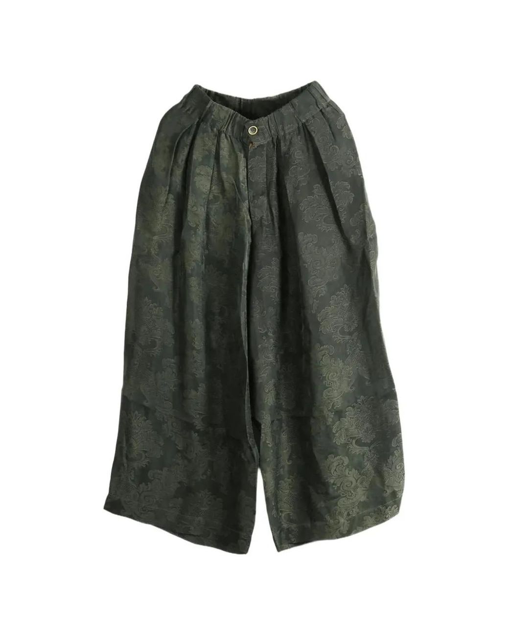 Uma Wang Green Poetic Pants