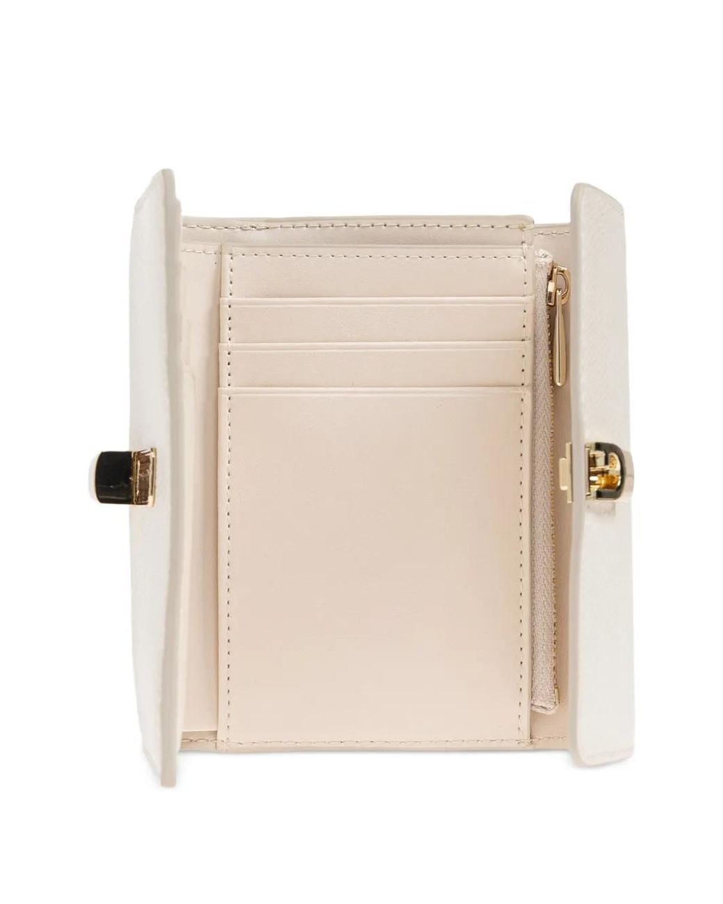Furla Natural Small Iride Leather Wallet