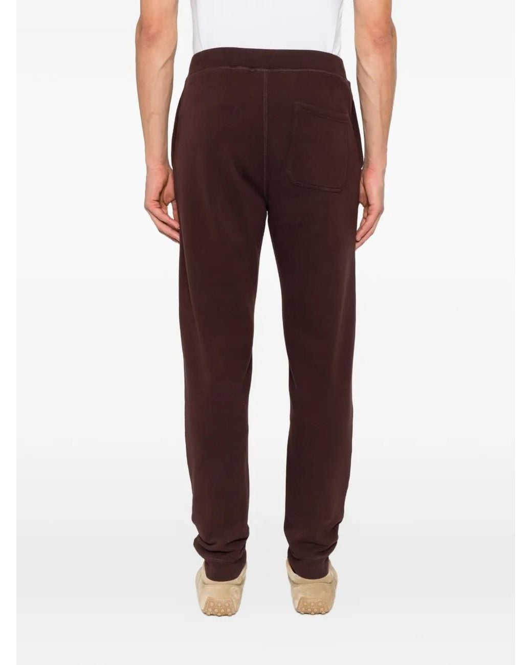 Sunspel Purple Internal-Drawstring Track Pants for men