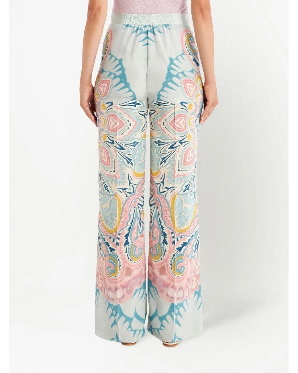 Etro Multicolor Straight Trousers