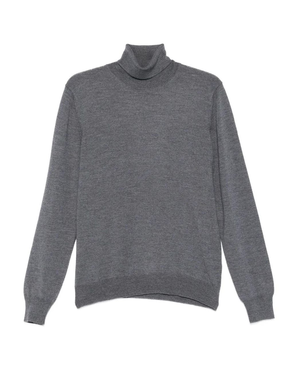 Pull À Col Cheminée Tagliatore pour homme en coloris Gray