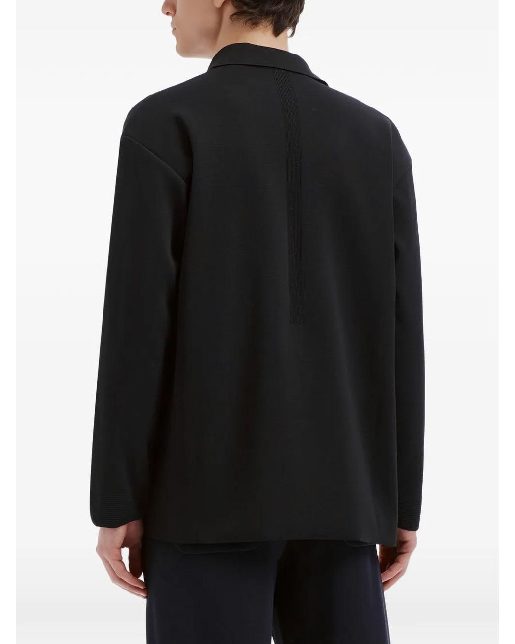 CFCL Black Single-Breasted Jacket for men