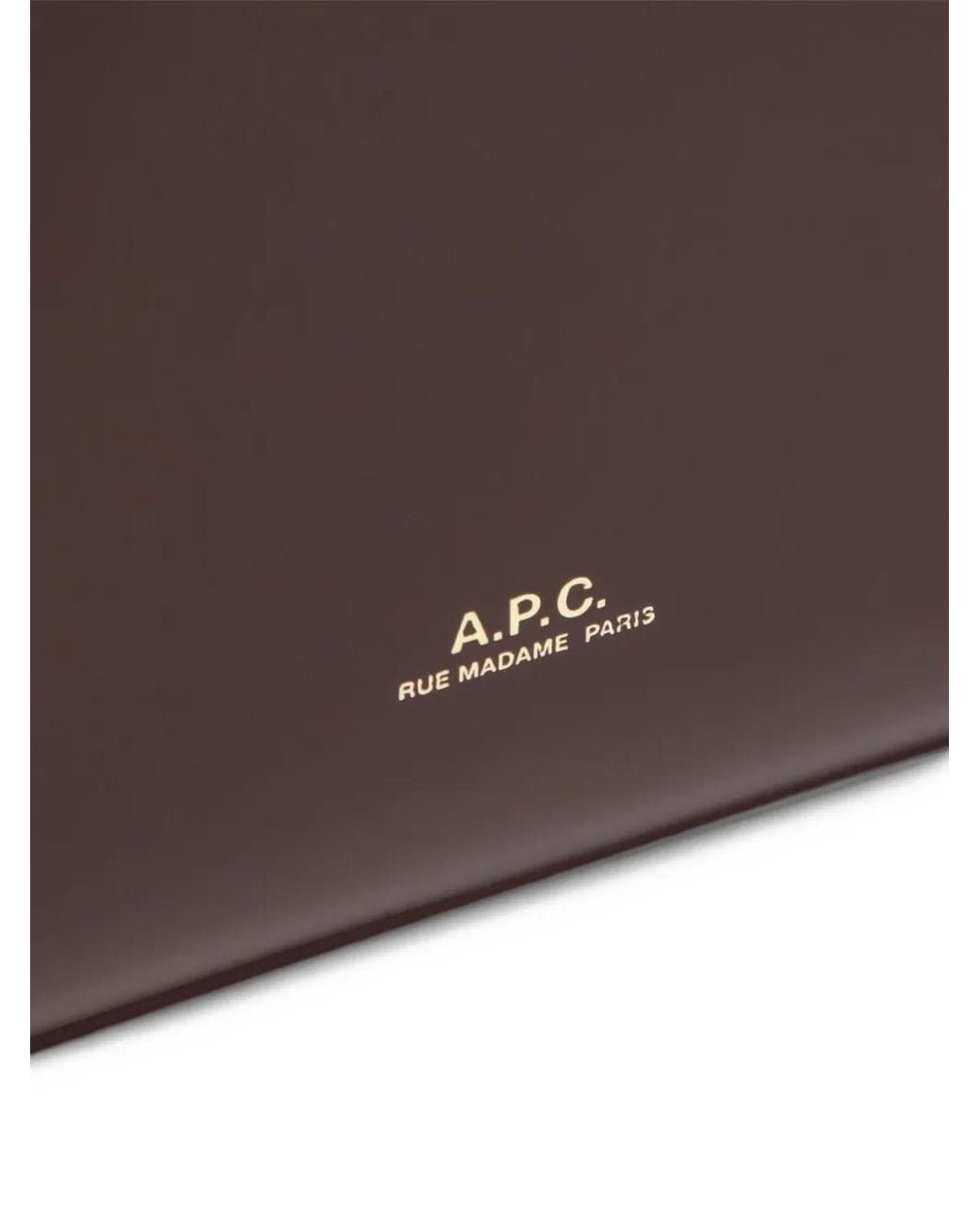 A.P.C. Purple Virgine Flap Bag