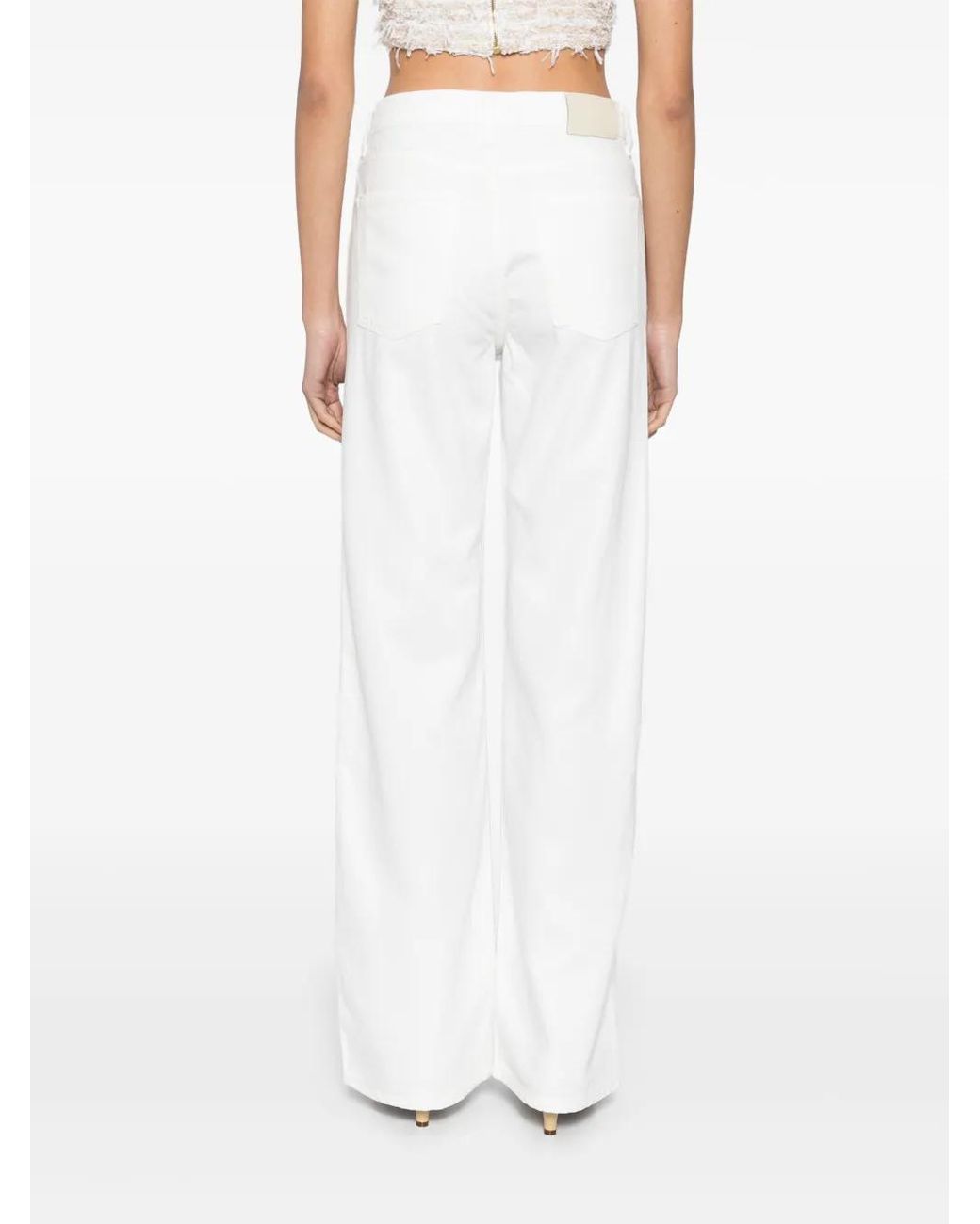 Citizens of Humanity White Annina 33In Trousers