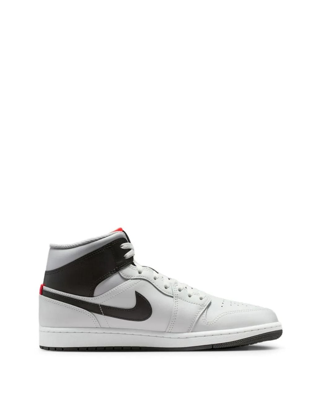 Nike White 1 Mid Sneakers for men