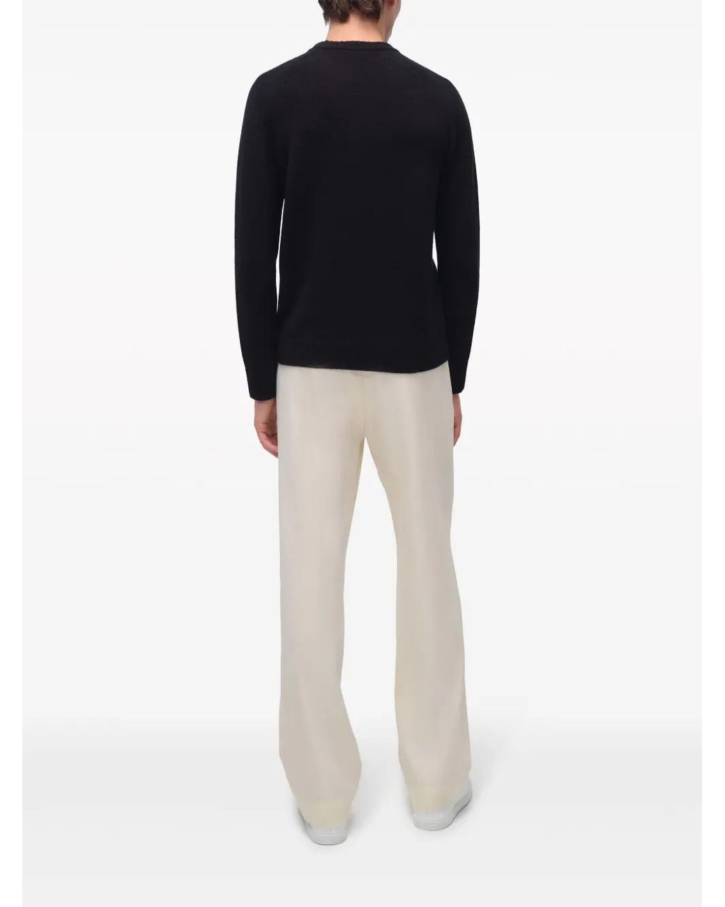 Jonathan Simkhai Blue Carlton Wool-Cashmere Blend Jumper for men