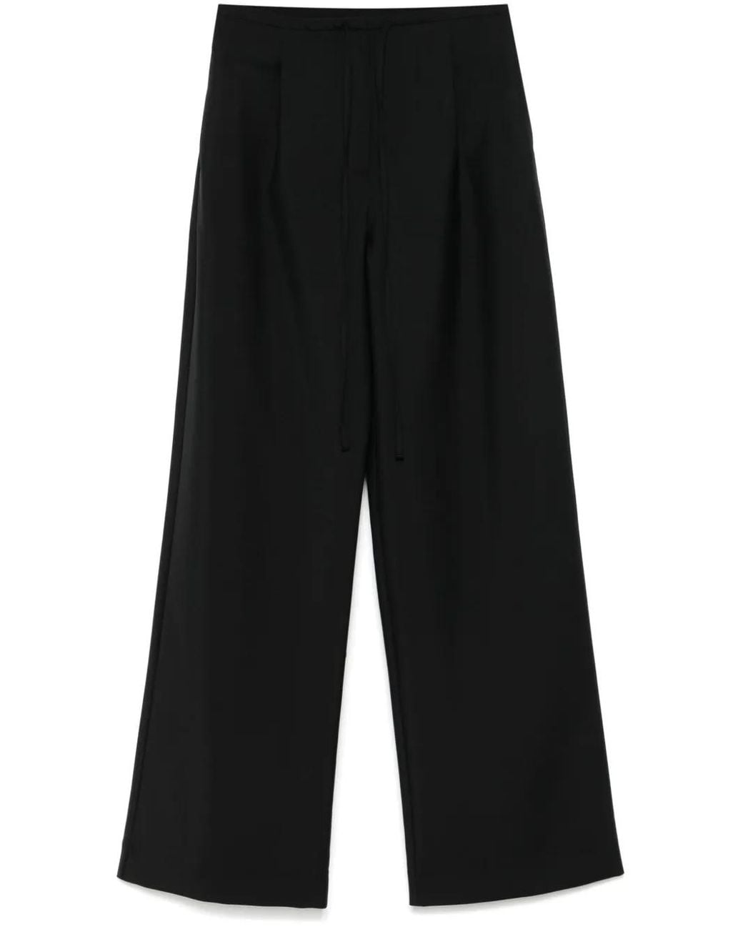 Rohe Black Drawstring Trousers