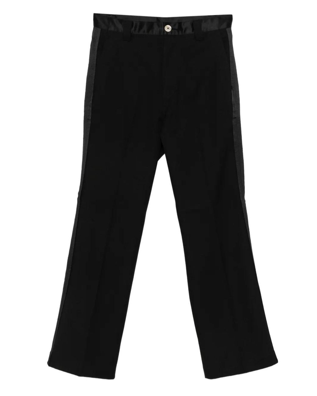 Kiko Kostadinov Black X Levi's Satin Trim Suit Trousers for men