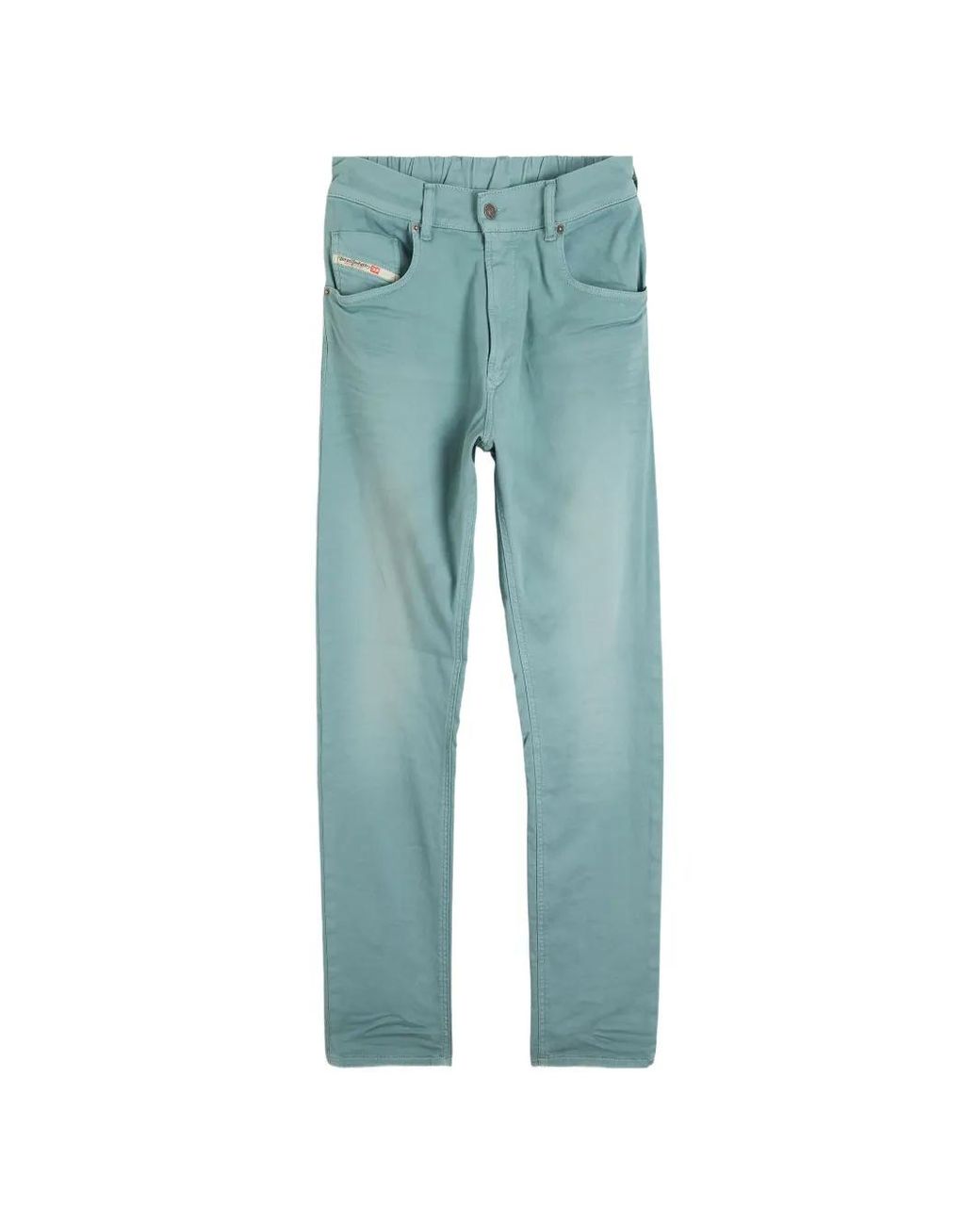 DIESEL Blue Regular Mid Waist 2032 D- Krooley -Bw Joggjeans for men