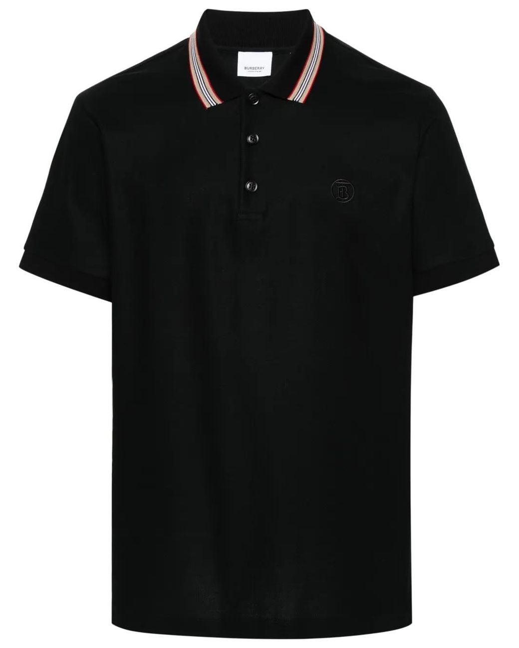 Burberry Black T-Shirts And Polos for men