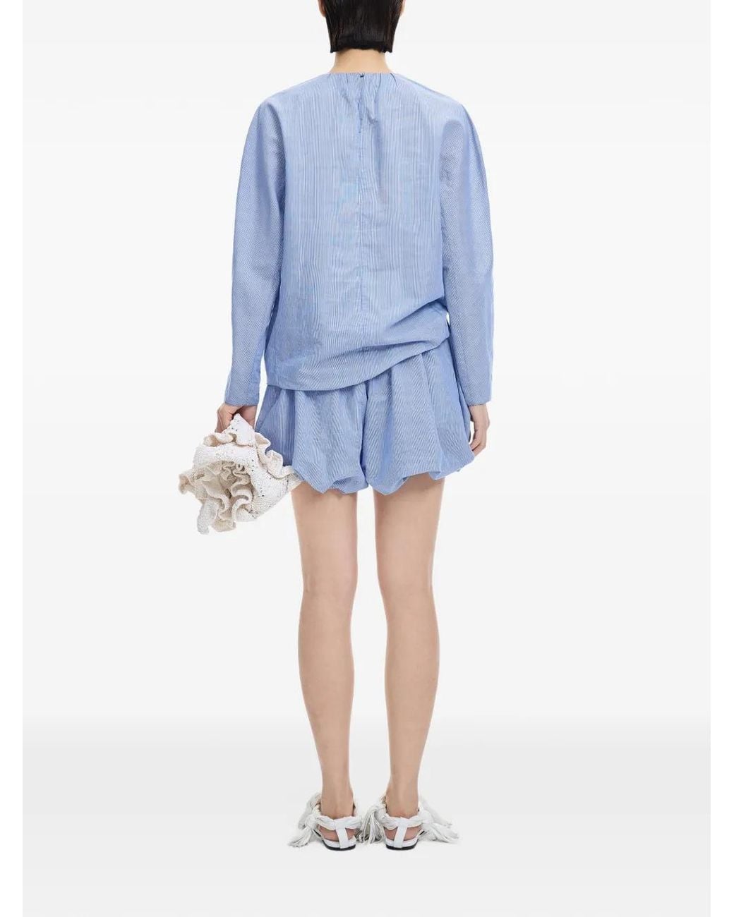 JNBY Blue Long-Sleeved Top