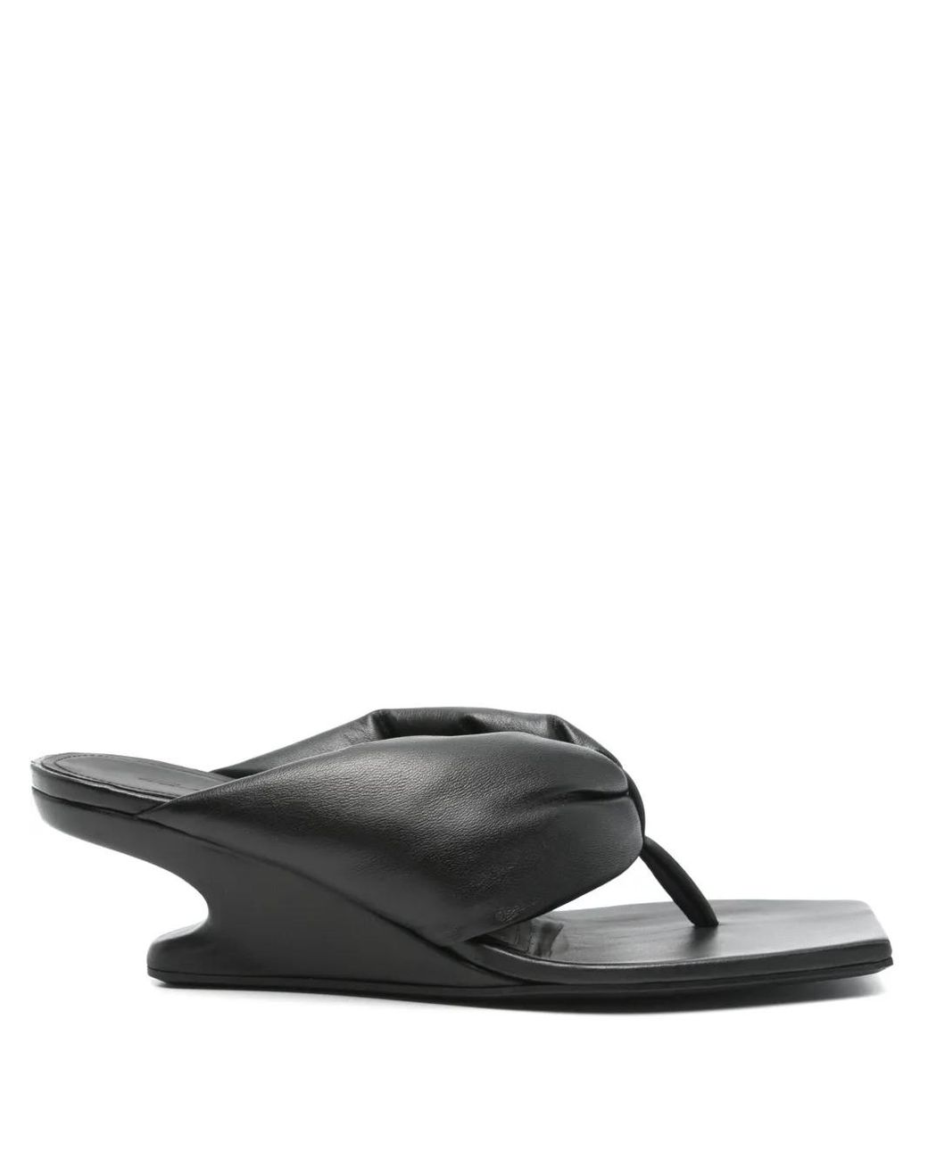 Rick Owens 45Mm Thong Cantilever Sandals in Gray | Lyst