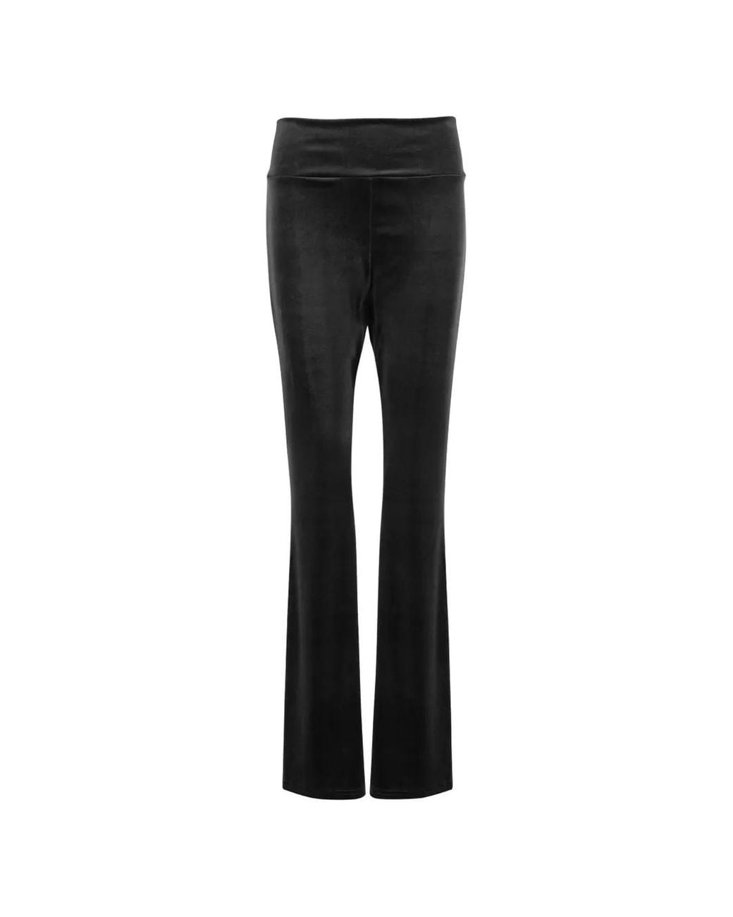 DON'T @ ME Flared Broek in het Black
