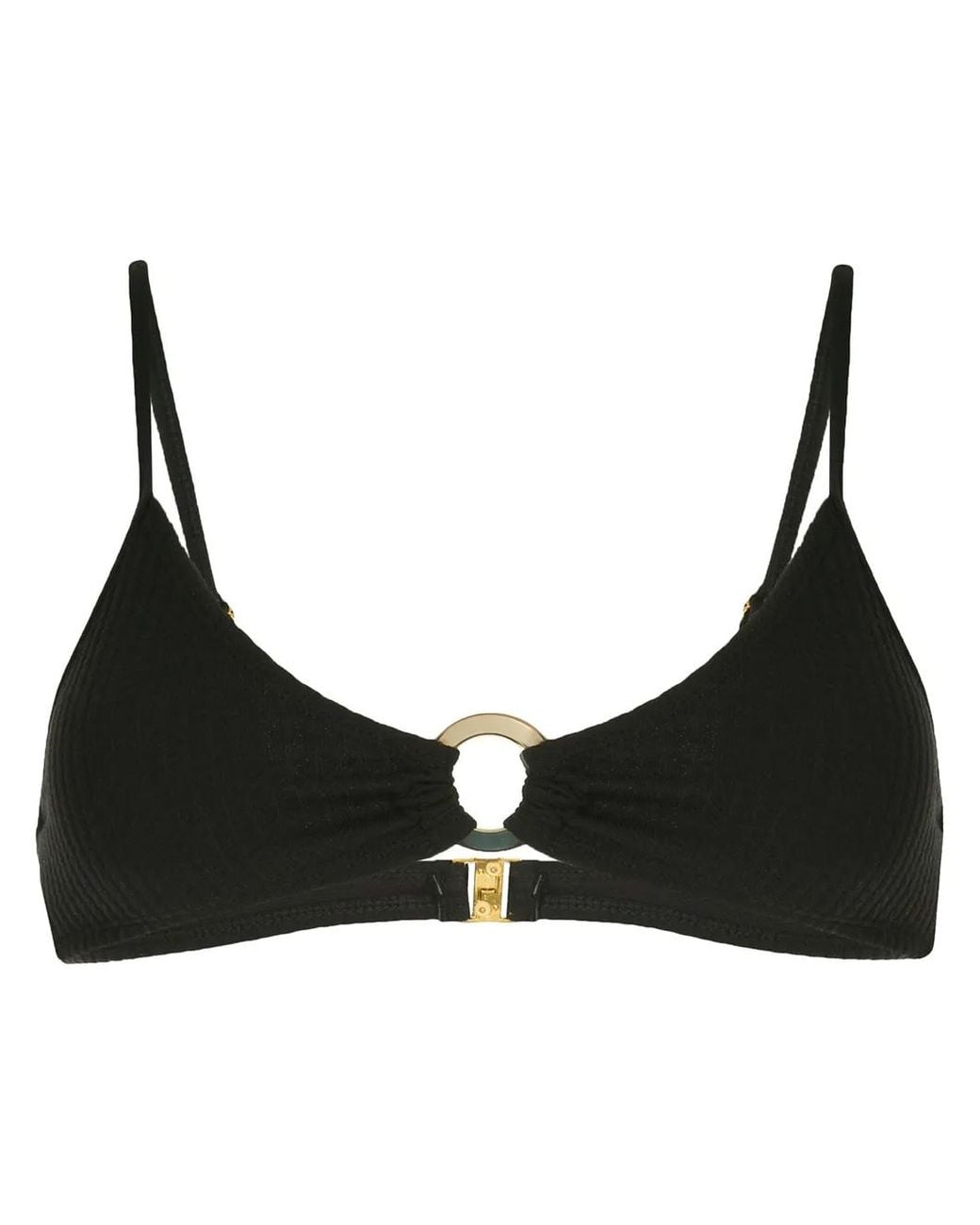 Duskii Black Long Island Bikini Top