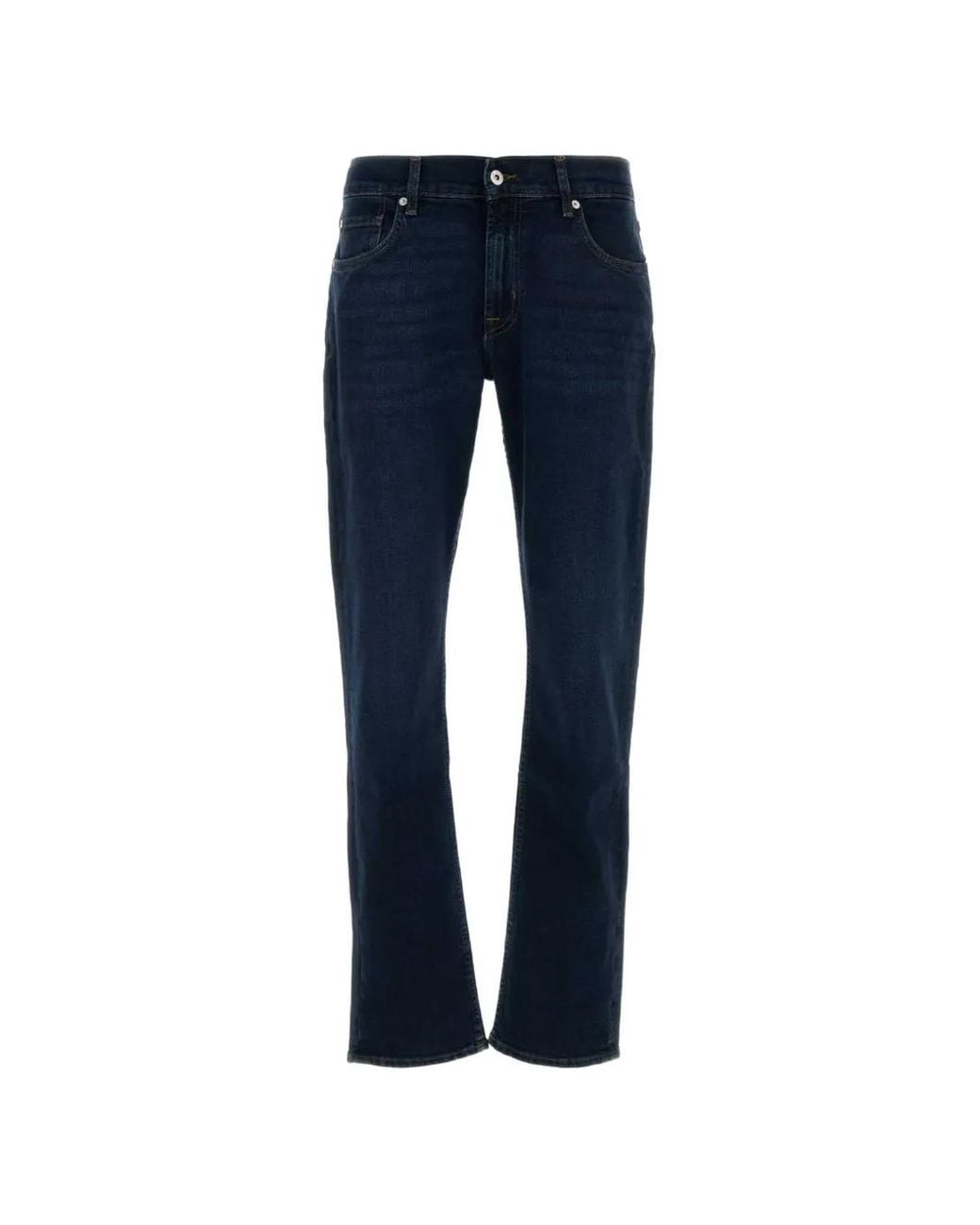 7 For All Mankind Blue Jean À Coupe Droite for men
