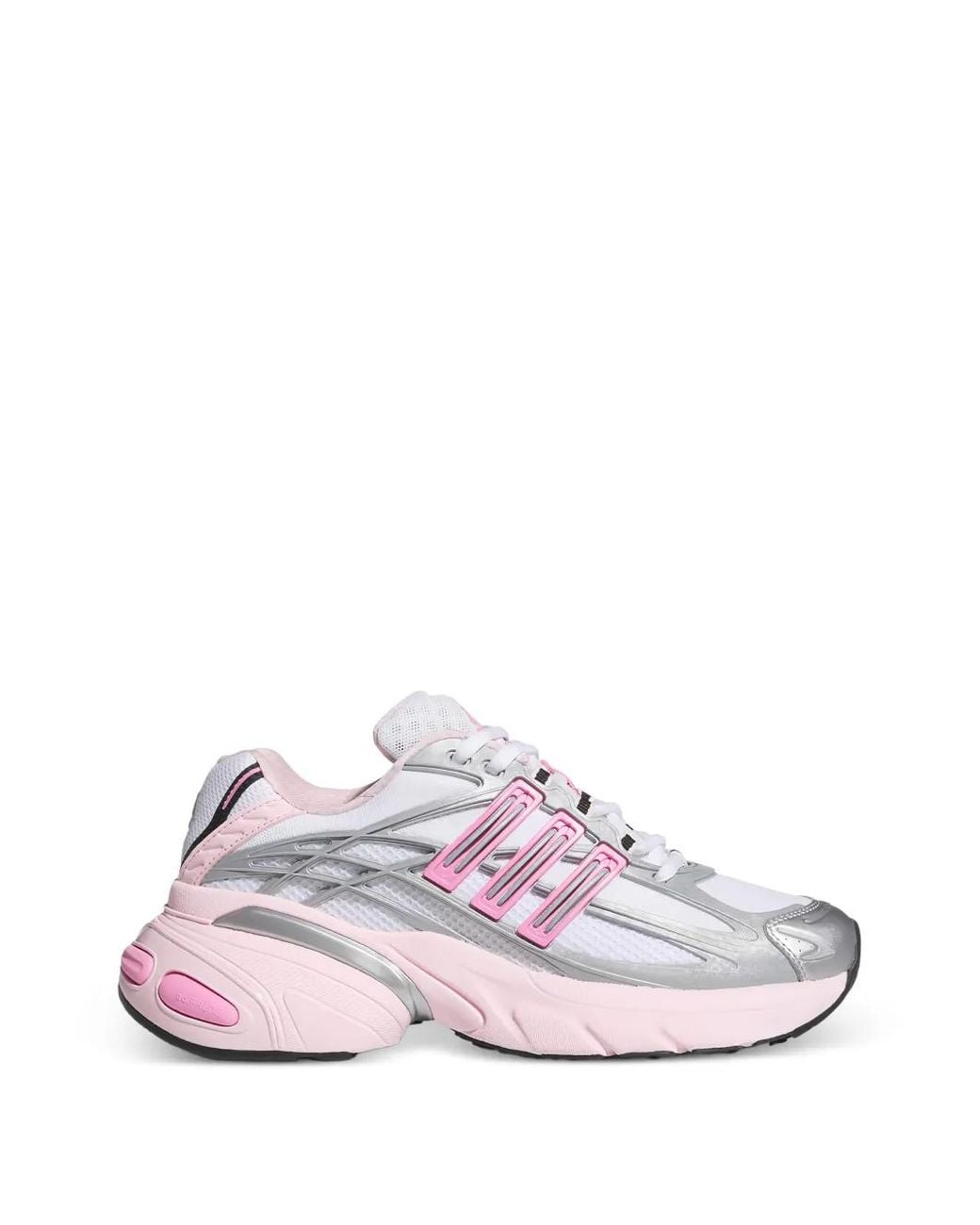 Adidas Pink Adistar Xlg 2.0 Three-Stripe Sneakers