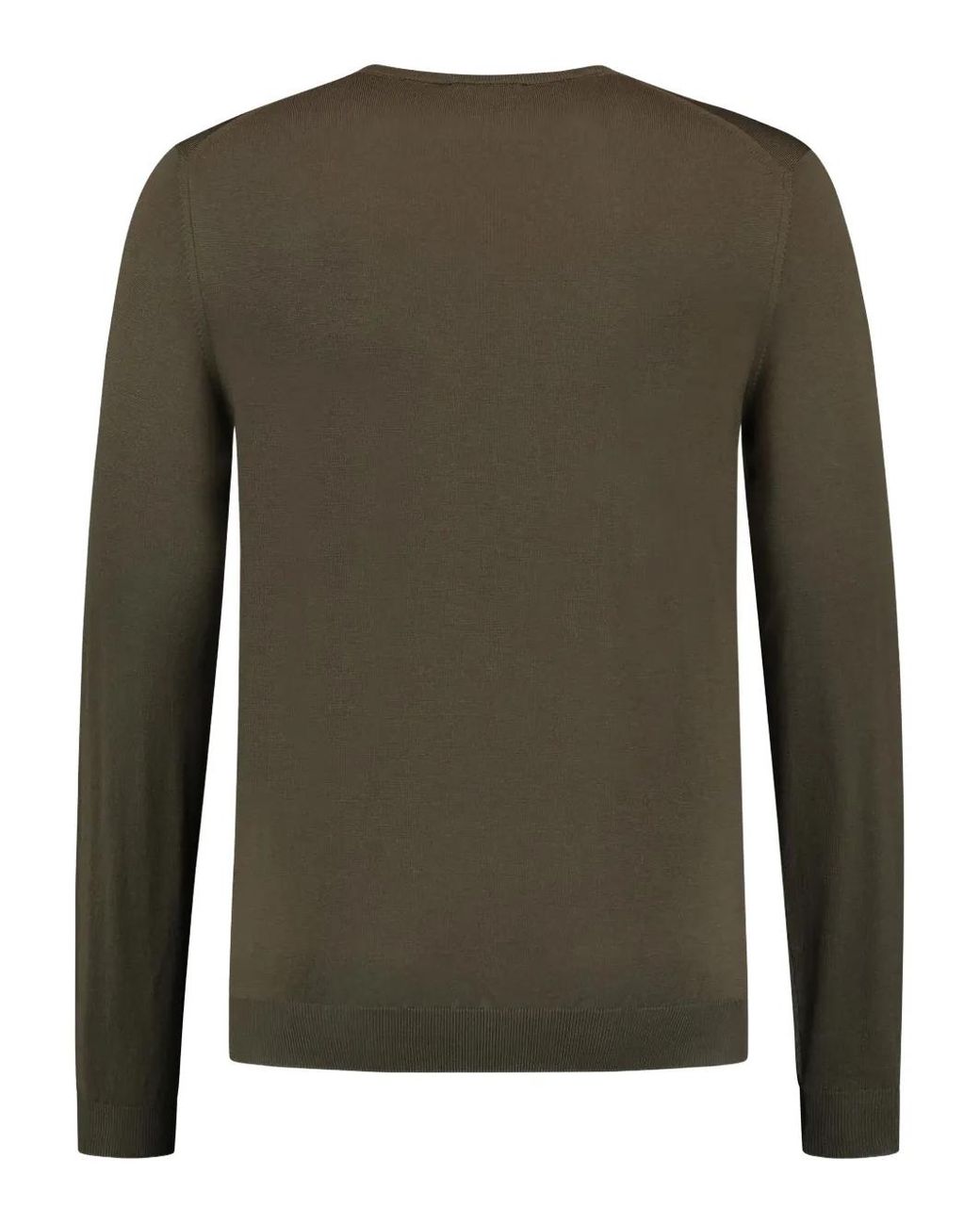 Zanone Green Crew-Neck Jumper for men