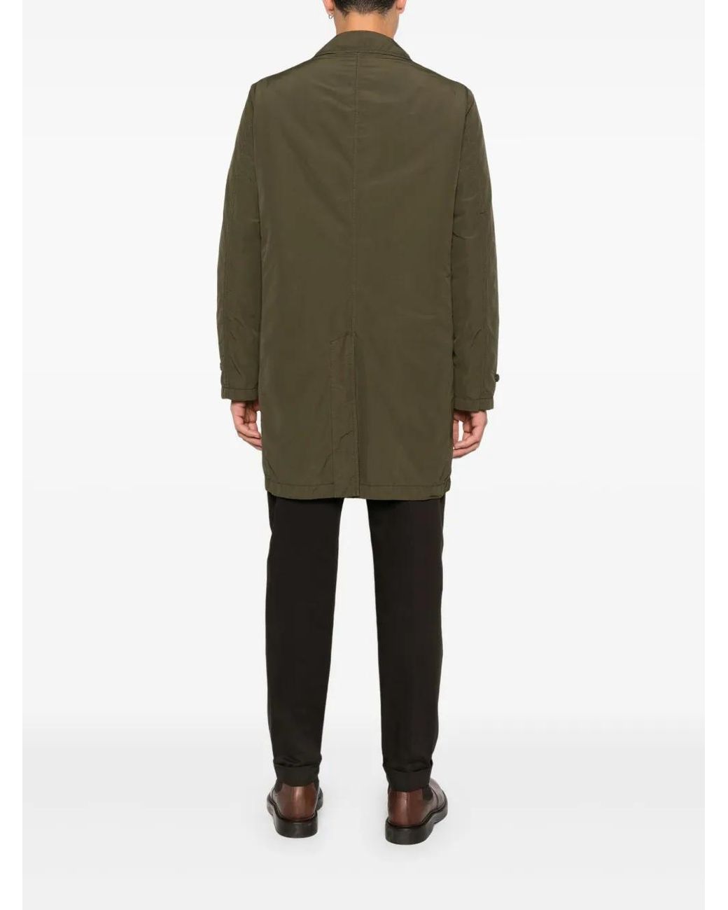Cappotto Lemon di Aspesi in Green da Uomo