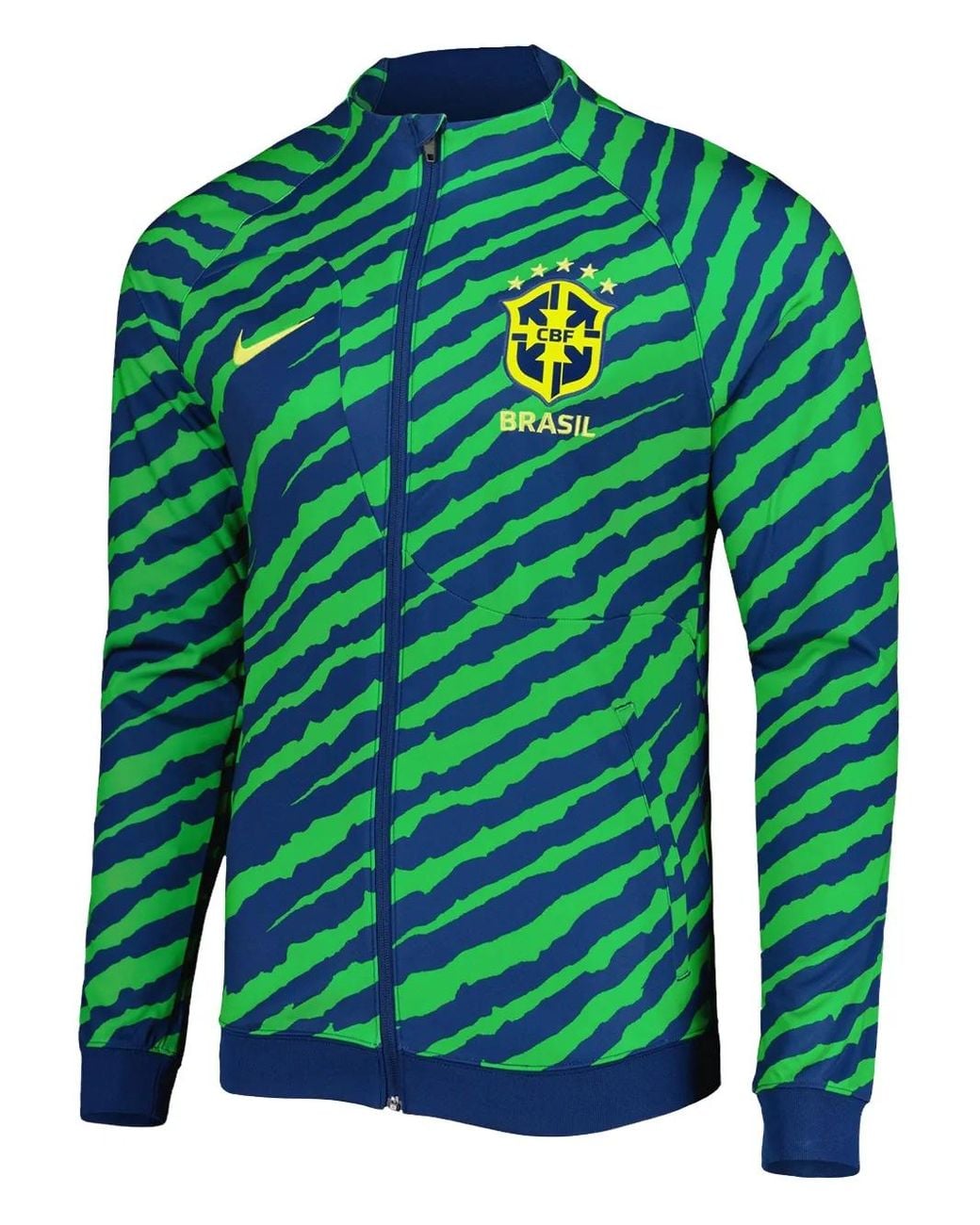 Nike Green Brazil Academy Pro Anthem "Fifa World Cup 22" Sweatshirt for men