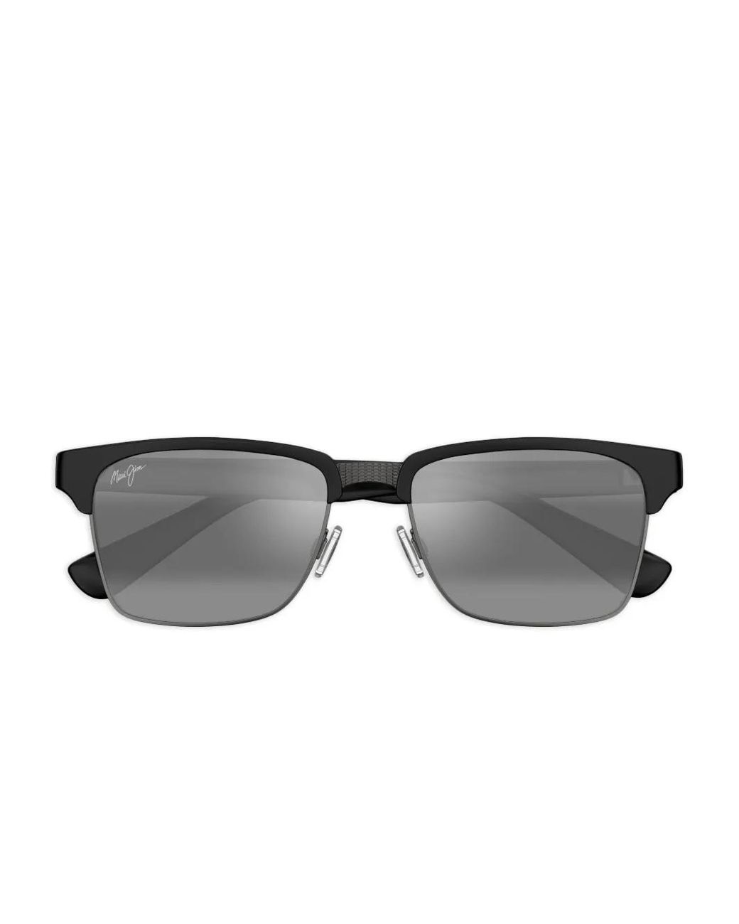 Maui Jim Gray Kawika Square-Frame Sunglasses