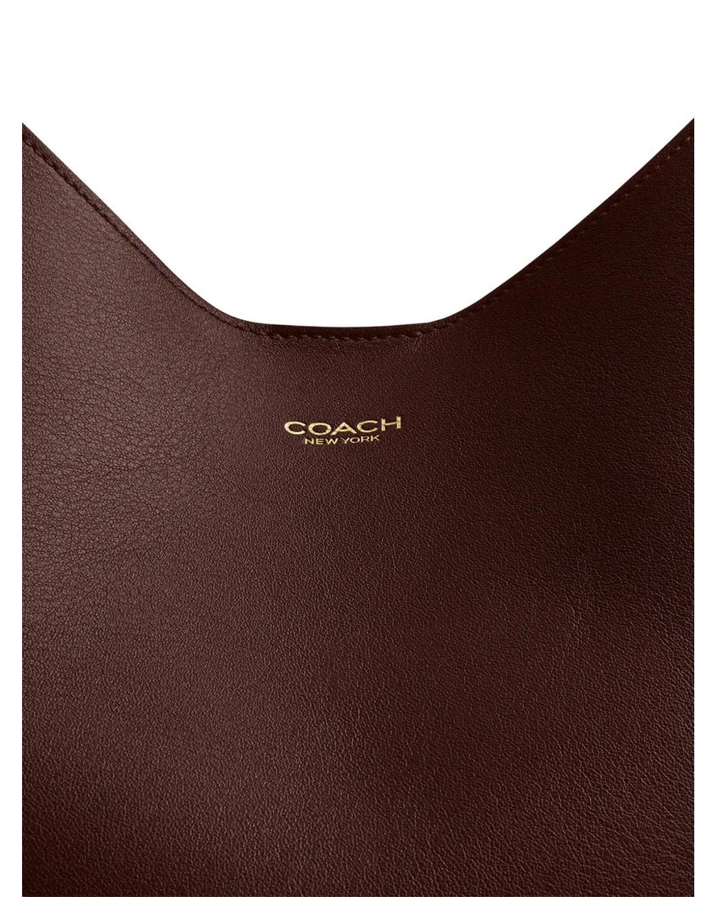 COACH Brown Brooklyn 34 Shoulder Bag