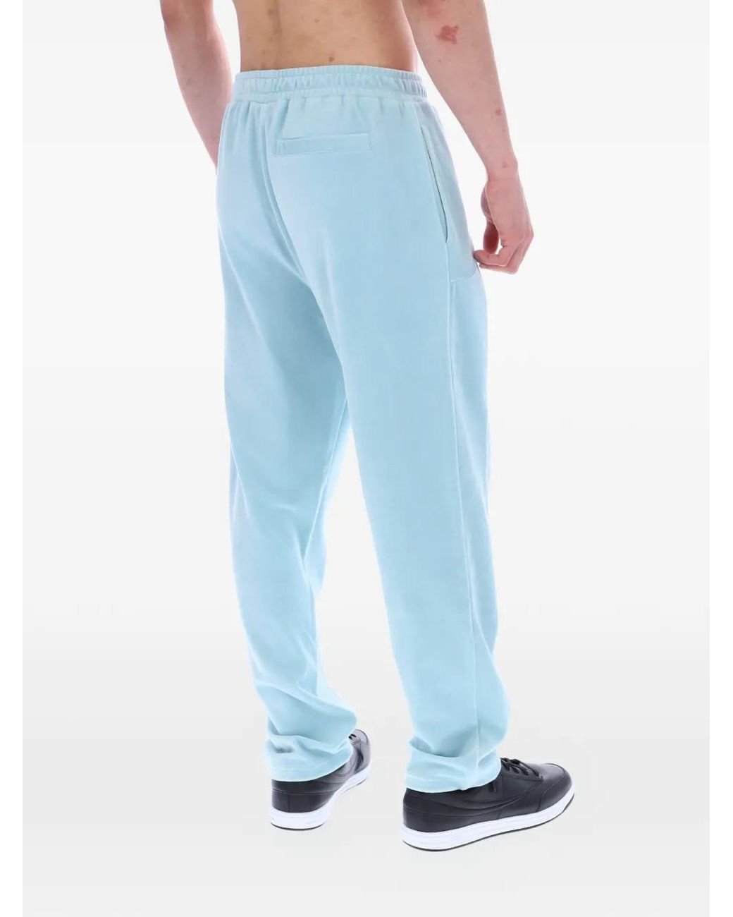 Fila Blue Lorrie Velour Track Pants for men