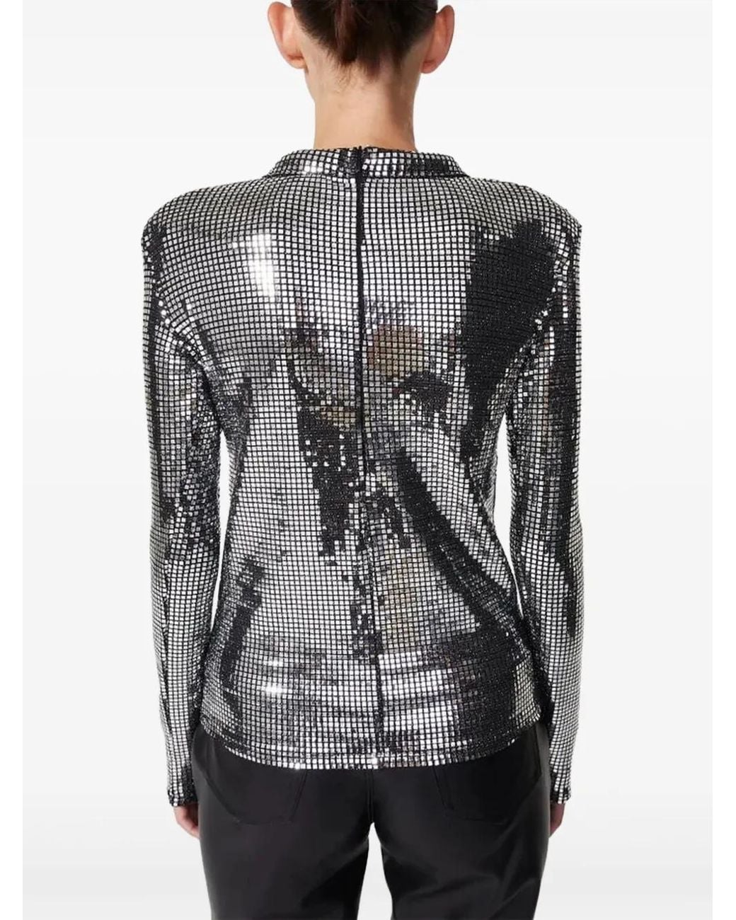Blusa Marion Rodebjer de color Gray