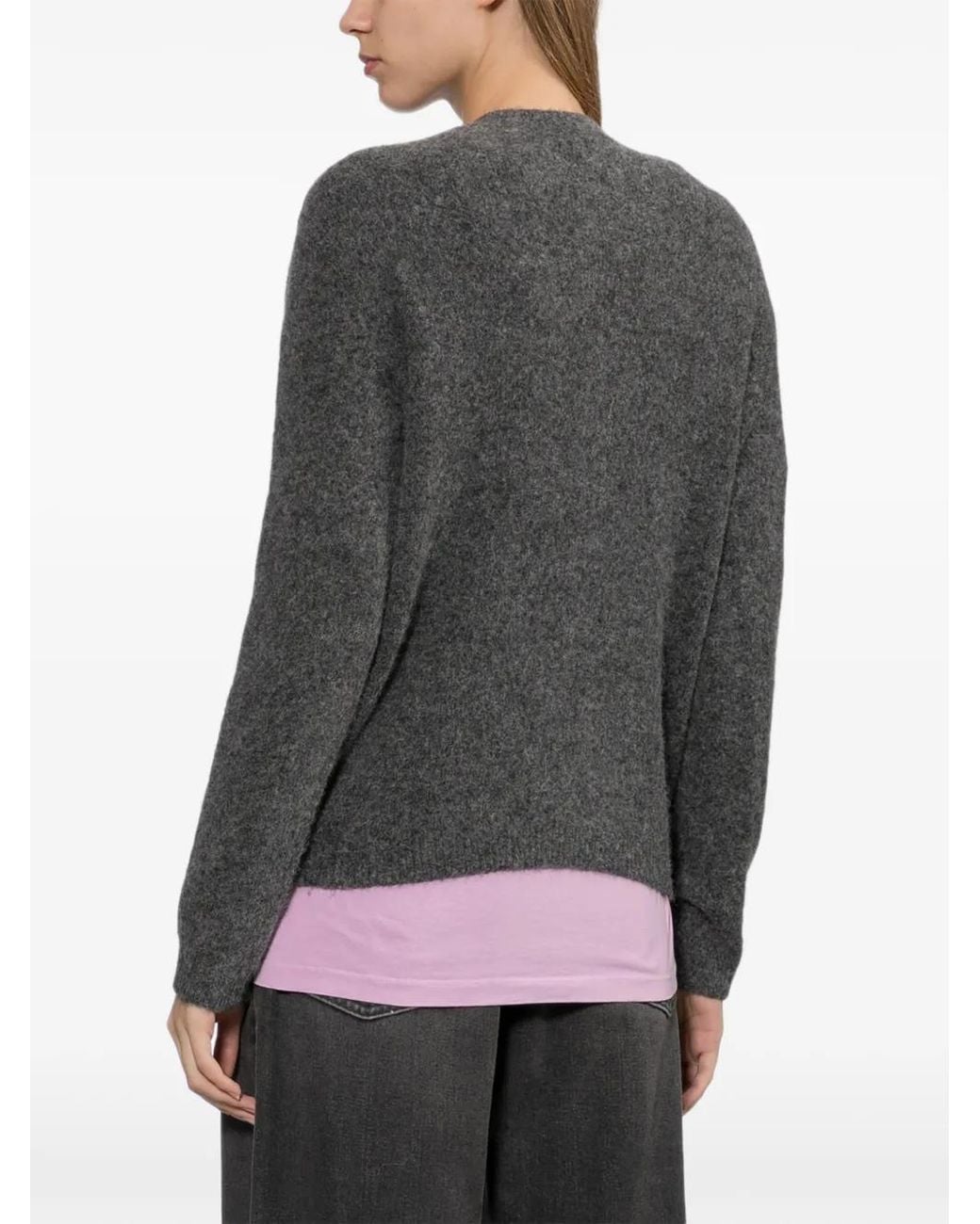 A.P.C. Gray Button-Up Cardigan