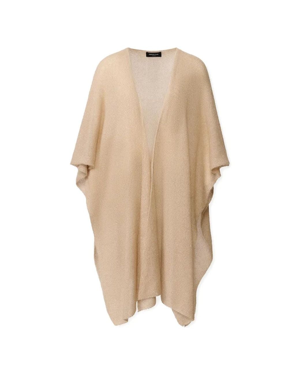 Fabiana Filippi Natural Sequinned Cape