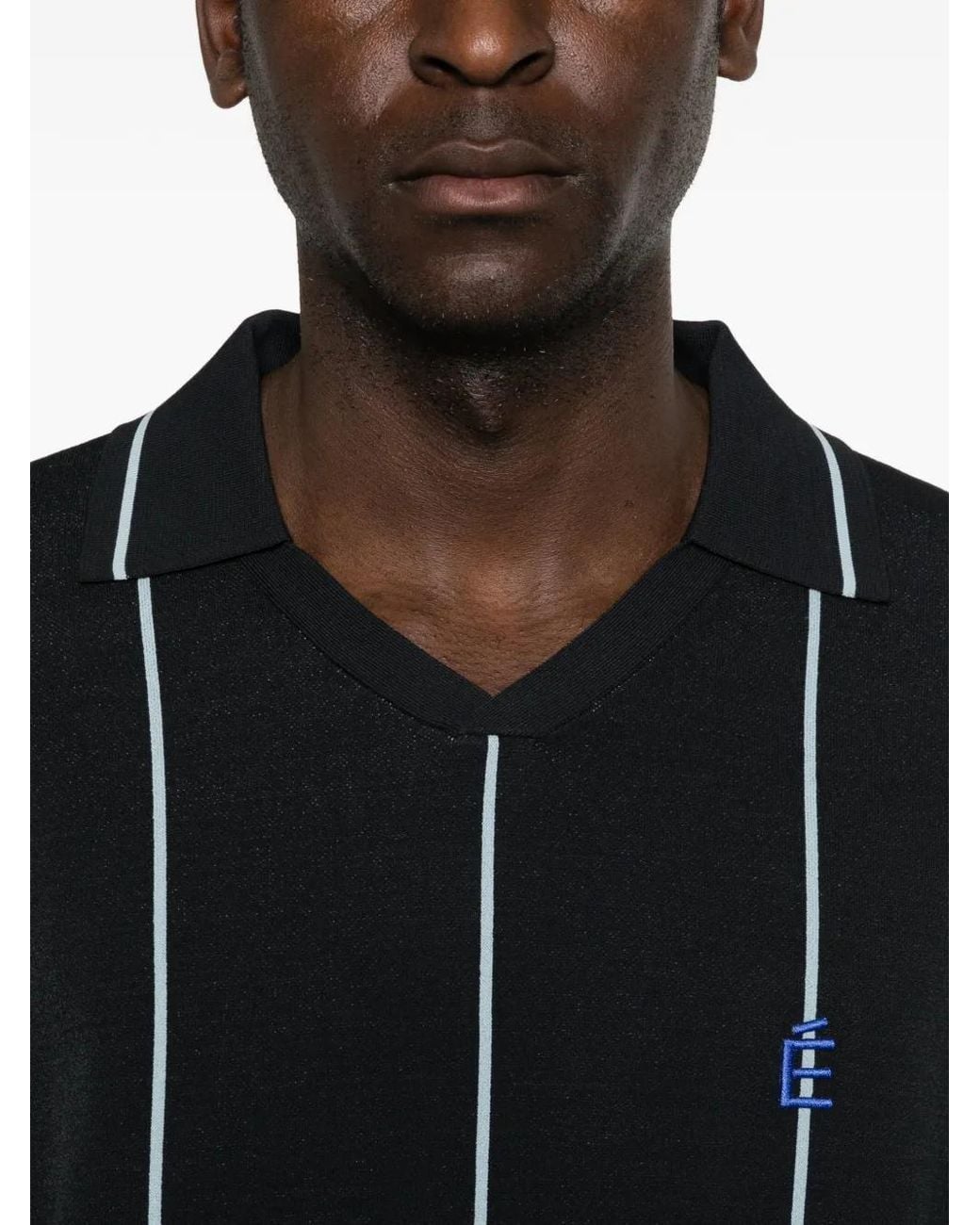 Etudes Studio Black Sweat À Rayures
