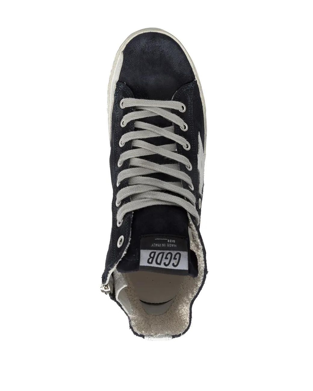 Golden Goose Deluxe Brand Blue Francy High-top Sneakers