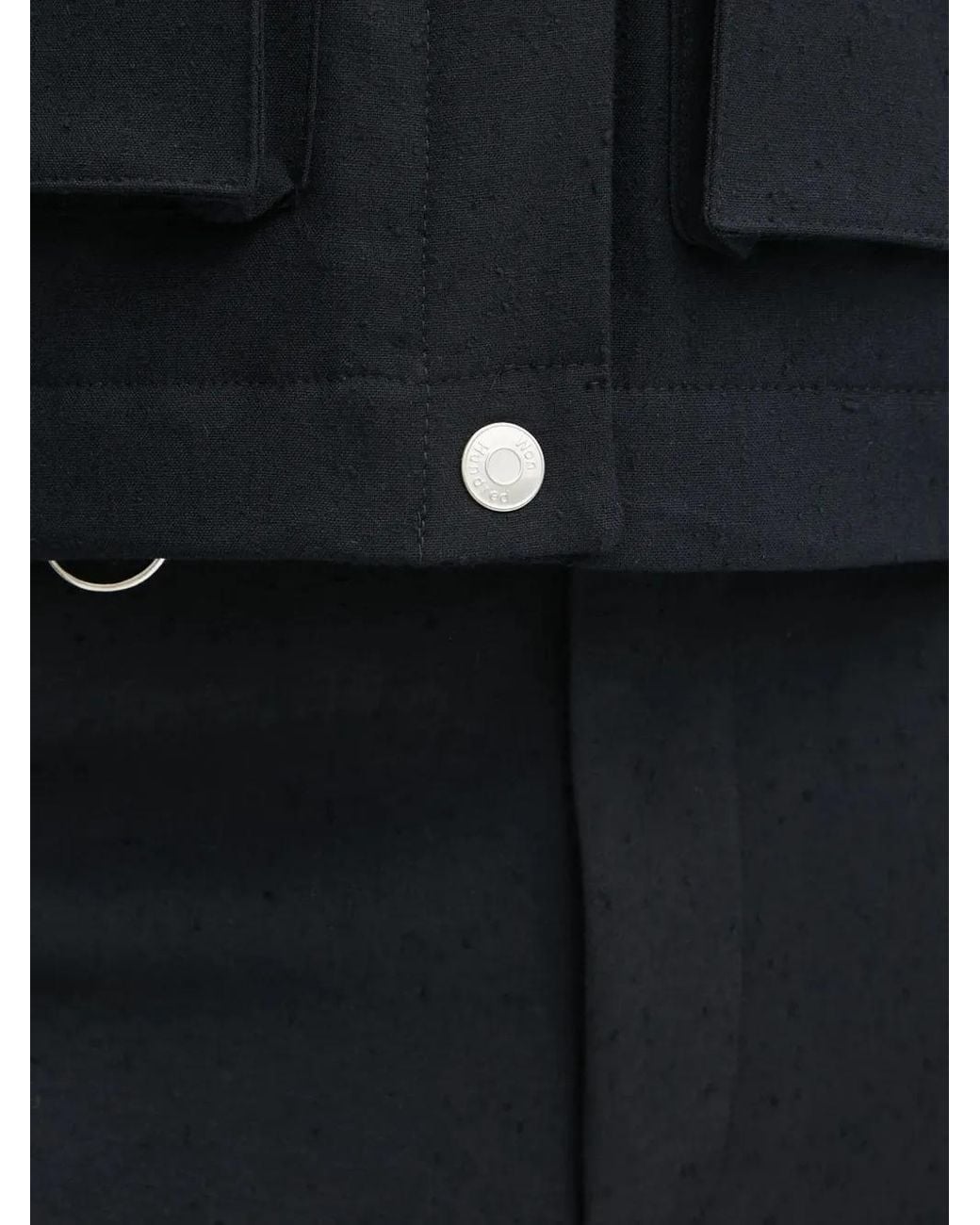 Won Hundred Black Button-Up Vest