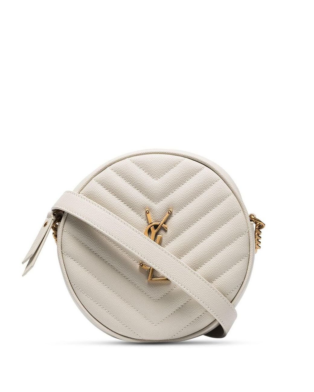 Saint Laurent Vinyle Round Camera Bag Lyst UK