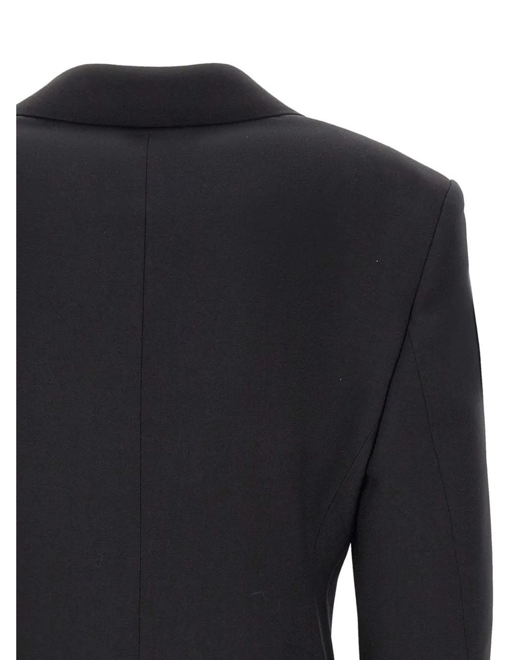 Filippa K Black Peaked-Lapels Blazer