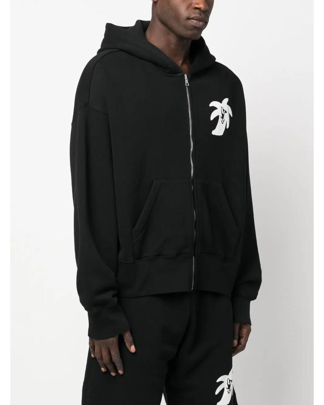 Palm Angels Black Sweaters for men