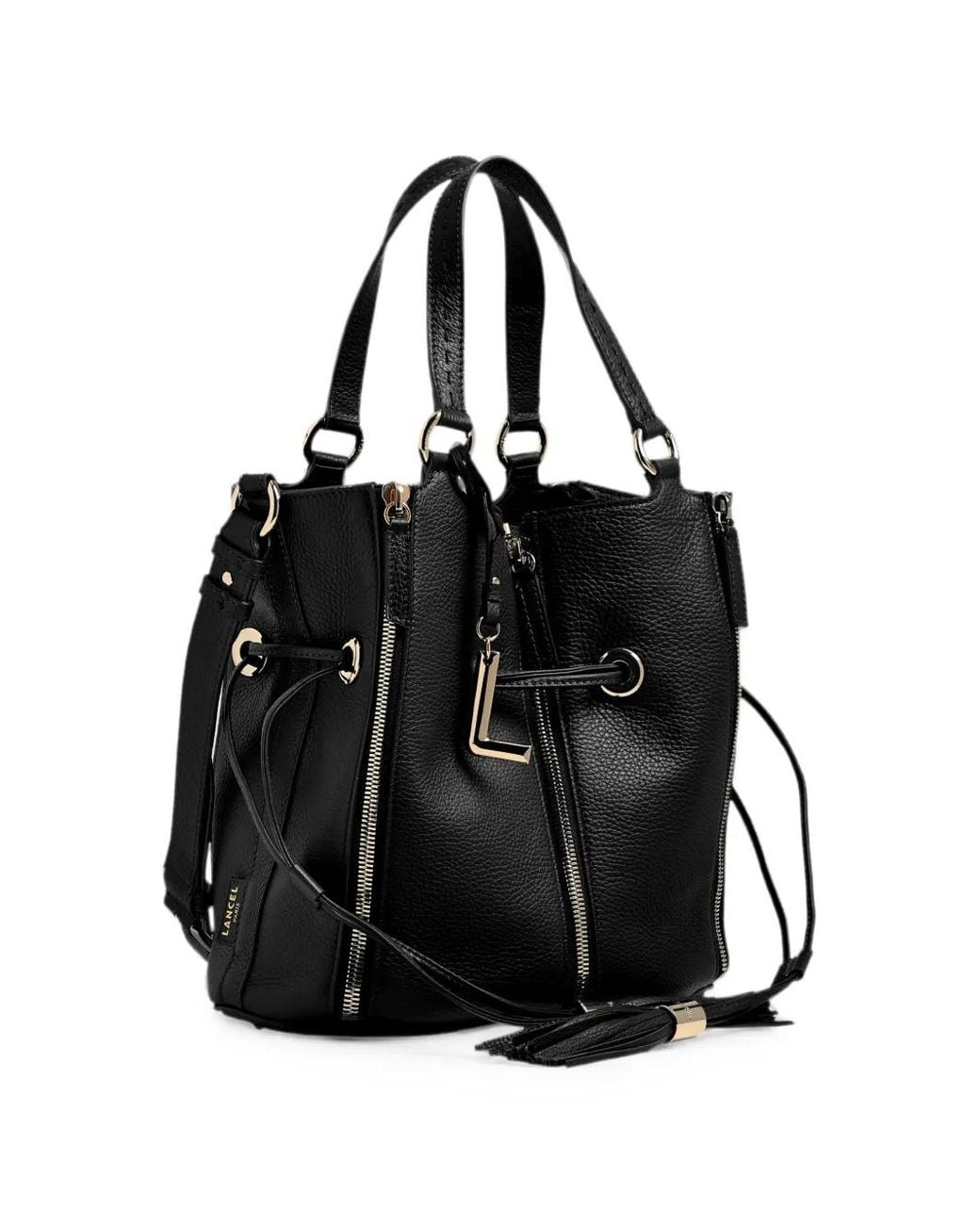 Lancel Black Sac Seau Premier Flirt Médium