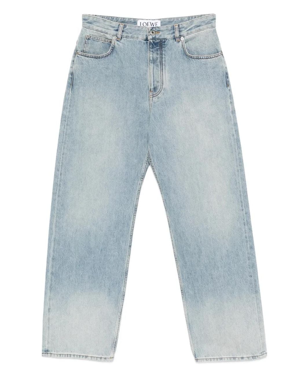 Loewe Blue Belt-Loops Jeans for men