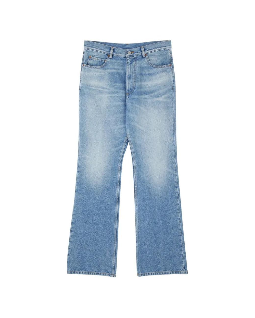 MM6 by Maison Margiela Blue Bootcut Jeans for men