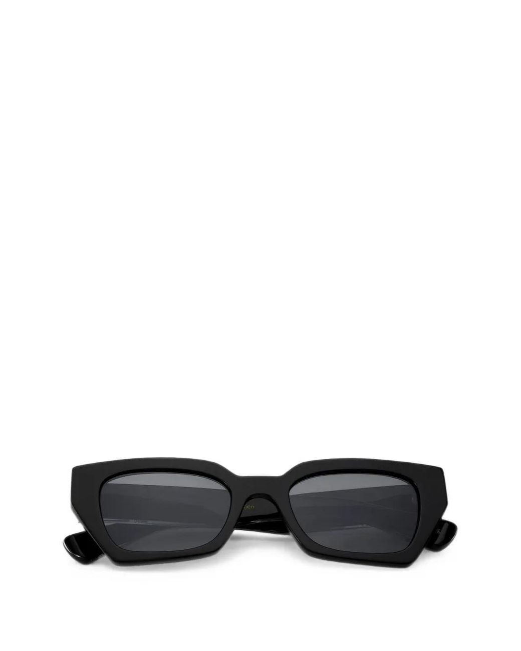 Messyweekend Black Luna Geometric-Frame Sunglasses