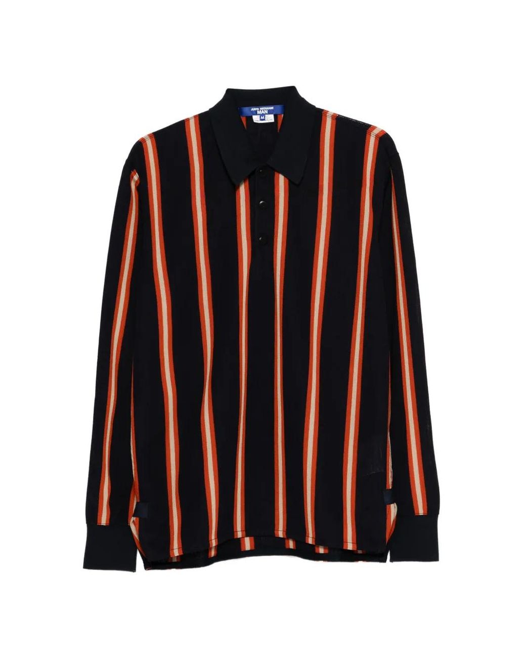 Polo A Rayas Junya Watanabe de hombre de color Black