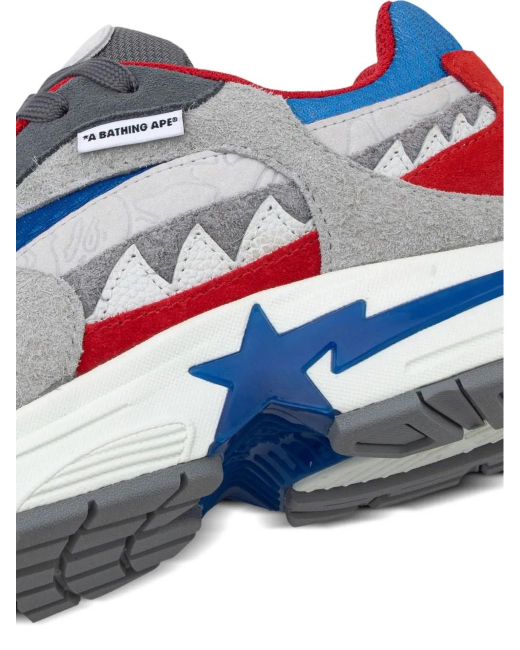 Baskets Shark Sta 2 A Bathing Ape pour homme en coloris Blue