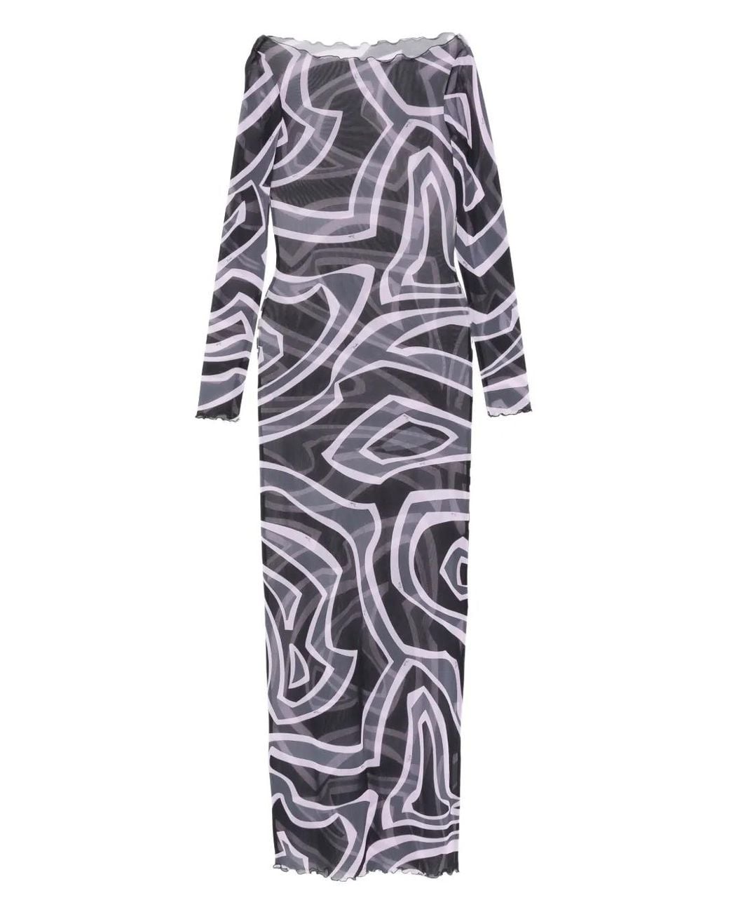 Emilio Pucci White "tulle" Long Dress